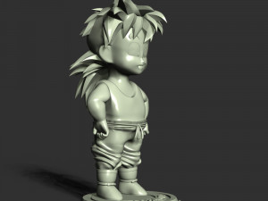Dragon Ball - Gohan Kid Modèles 3D en vedette