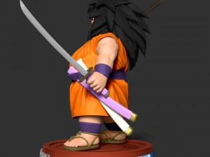 Yajirobe - Dragon Ball 3D Print Model