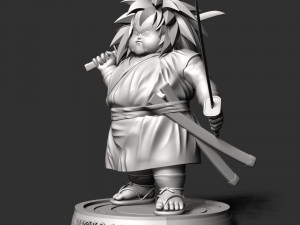 Yajirobe - Dragon Ball 3D-printmodel