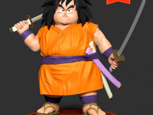 Yajirobe - Dragon Ball 3D Print Model