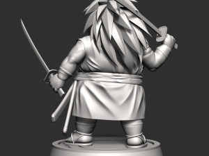 Yajirobe - Dragon Ball 3D-printmodel