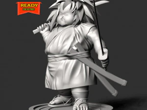 Yajirobe - Dragon Ball 3D Print Model