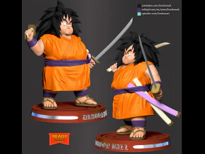 Yajirobe - Dragon Ball 3D Print Model