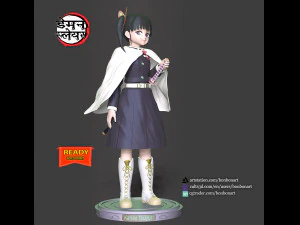 Kanao Tsuyuri - Demon Slayer 3D Print Model