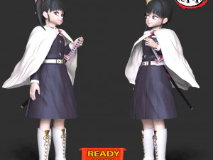 Kanao Tsuyuri - Demon Slayer 3D Print Model