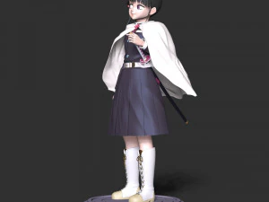 Kanao Tsuyuri - Demon Slayer 3D Print Model