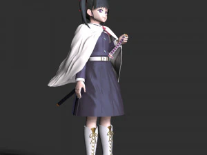 Kanao Tsuyuri - Demon Slayer 3D Print Model