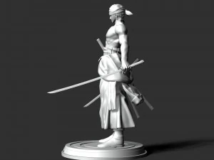 Roronoa Zoro - One Piece 3D Print Model