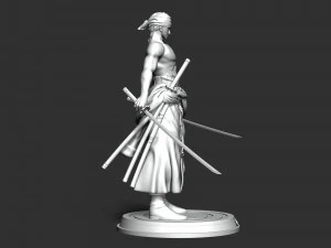 Roronoa Zoro - One Piece 3D Print Model
