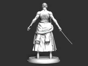 Roronoa Zoro - One Piece 3D Print Model