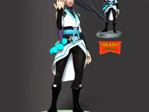Sage - Valorant 3D Print Model