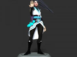 Sage - Valorant 3D Print Model
