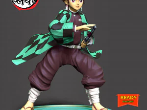Tanjiro Kamado - Demon Slayer Hinokami Chronicles 3D Print Model