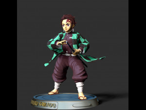 Tanjiro Kamado - Demon Slayer Hinokami Chronicles 3D printmodel