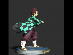 Tanjiro Kamado - Demon Slayer Hinokami Chronicles 3D Print Model