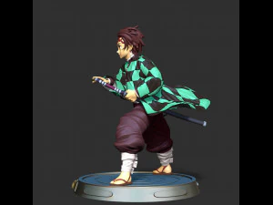 Tanjiro Kamado - Demon Slayer Hinokami Chronicles 3D Print Model
