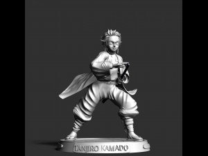 Tanjiro Kamado - Demon Slayer Hinokami Chronicles 3D printmodel