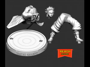 Tanjiro Kamado - Demon Slayer Hinokami Chronicles 3D Print Model