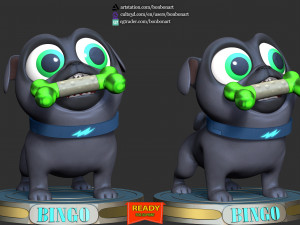 Bingo - Puppy Dog Pals 3D Принт Модель
