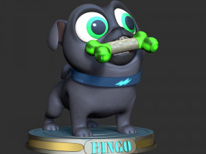 Bingo - Puppy Dog Pals 3D Принт Модель