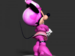 Minnie Mouse - Champions Trophy 3D Print Model