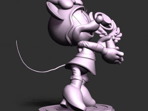 Minnie Mouse - Champions Trophy 3D Print Model