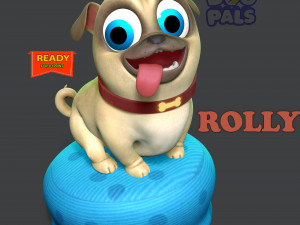 Rolly - Puppy Dog Pals 3Dプリントモデル