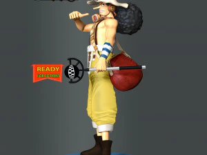 Usopp - One Piece 3D Print Model