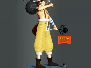 Usopp - One Piece 3D Print Model
