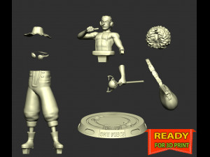Usopp - One Piece Modelo de impresión 3D