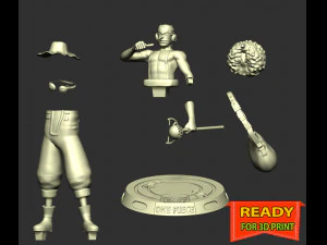 Usopp - One Piece 3D Print Model