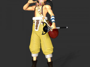 Usopp - One Piece 3D Print Model