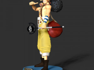 Usopp - One Piece Modelo de impresión 3D