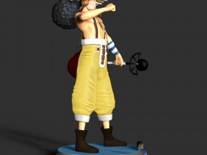 Usopp - One Piece Modelo de impresión 3D