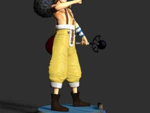Usopp - One Piece Modelo de impresión 3D