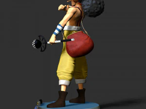 Usopp - One Piece 3D Print Model