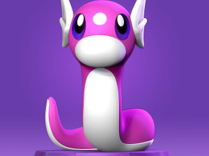 Dratini - Pokemon Go 3D Принт Модель