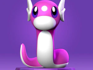 Dratini - Pokemon Go 3D Print Model
