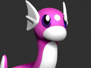 Dratini - Pokemon Go 3D Print Model