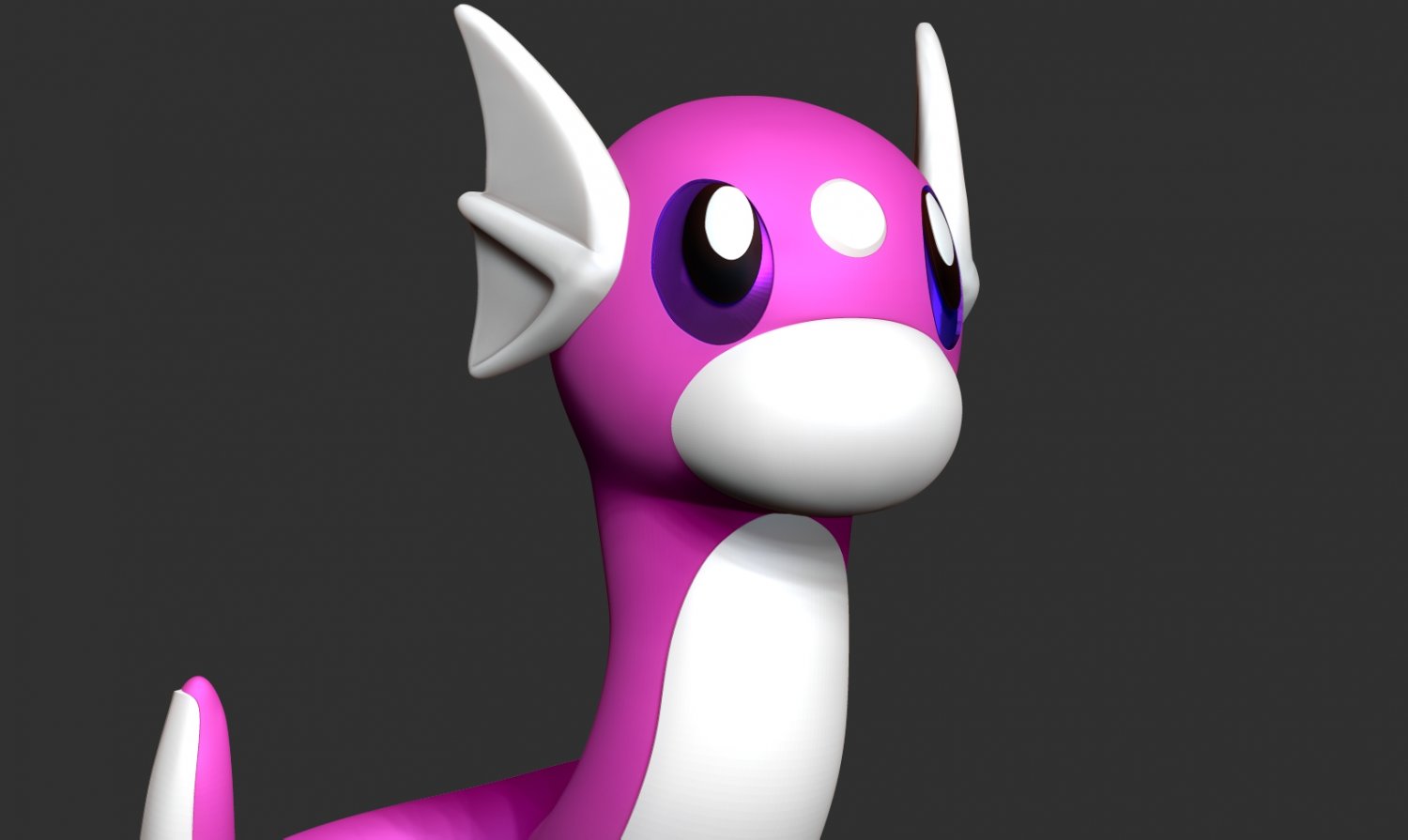 Dratini - Pokemon Go Бесплатно 3D Принт Модель In Статуэтки 3DExport