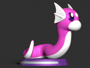 Dratini - Pokemon Go 3D Print Model
