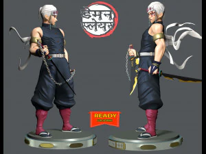 Tengen Uzui - Demon Slayer 3D Print Model