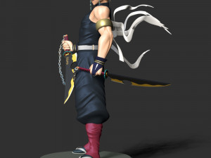 Tengen Uzui - Demon Slayer 3D प्रिंट मॉडल