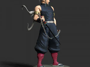 Tengen Uzui - Demon Slayer 3D Print Model