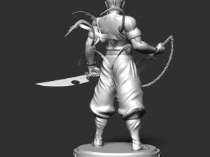 Tengen Uzui - Demon Slayer 3D प्रिंट मॉडल