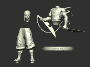 Tengen Uzui - Demon Slayer 3D Print Model