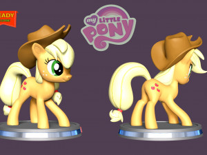 AppleJack - Little Pony 3D 프린트 모델