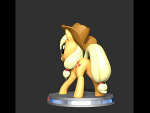 AppleJack - Little Pony 3D Print Model