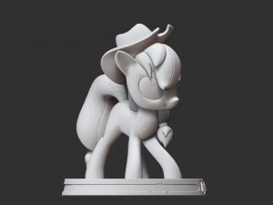 AppleJack - Little Pony 3D Print Model