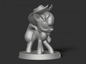 AppleJack - Little Pony 3D 프린트 모델